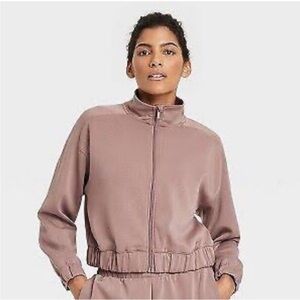 All In Motion Airy Sandwash Full Zip Pullover Sweatshirt